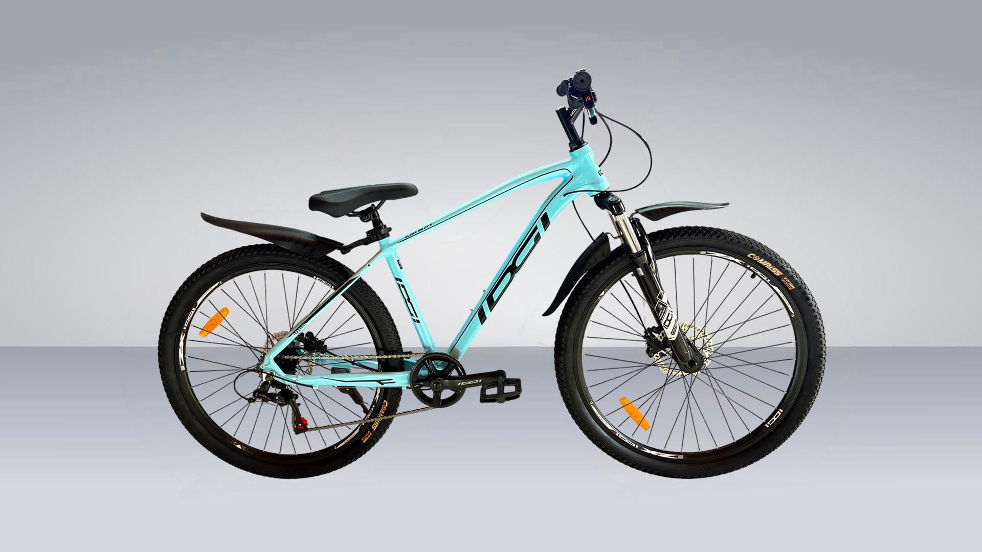 GLORY BR 27.5 голубой-глянцевый Гидравлика,Кассета, Полированные швы